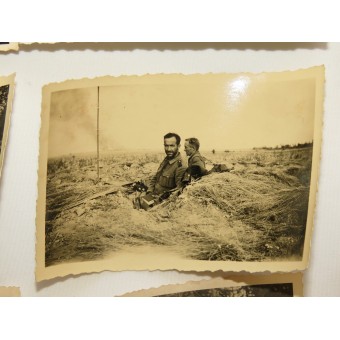 Фотографии немецкого солдата с Восточного фронта. Литва, Латвия, Луга, Старая Русса. Espenlaub militaria